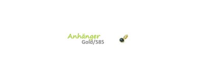 Anhnger - Gold/585