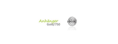 Anhnger - Gold/750