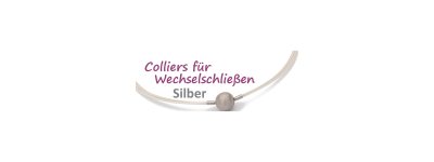 Colliers fr Wechselschlieen - Silber