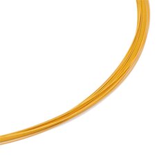 Seil 0,36 mm 15-reihig vergoldet DCV Edelstahl vergoldet