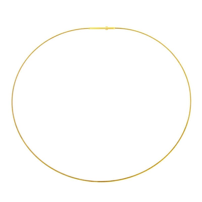 Elasticspirale; 1,10 mm; vergoldet 50 cm