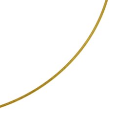 Elasticspirale 1,10 mm vergoldet 50 cm DCV Edelstahl vergoldet