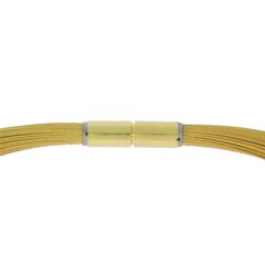 Seil 0,36 mm 115-reihig vergoldet DCV Edelstahl vergoldet