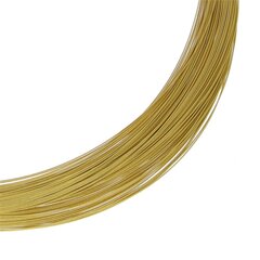 Seil 0,36 mm 115-reihig vergoldet DCV Edelstahl vergoldet