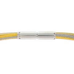 Seil 0,36 mm 70-reihig bicolor 38 cm DCV Edelstahl