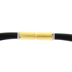Seil 0,36 mm 70-reihig pure black DCV Edelstahl