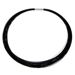 Seil 0,36 mm 115-reihig pure black DCV Edelstahl