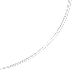 Elasticspirale 0,50 mm 3-reihig Stahlkern DCV Silber