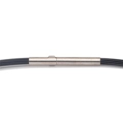 Colour Cable 0,50 mm 12-reihig schwarz 42 cm DCV Edelstahl schwarz
