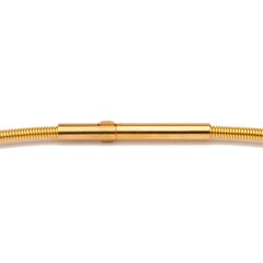 Armreif: Softspirale 2,00 mm vergoldet DCV Edelstahl vergoldet