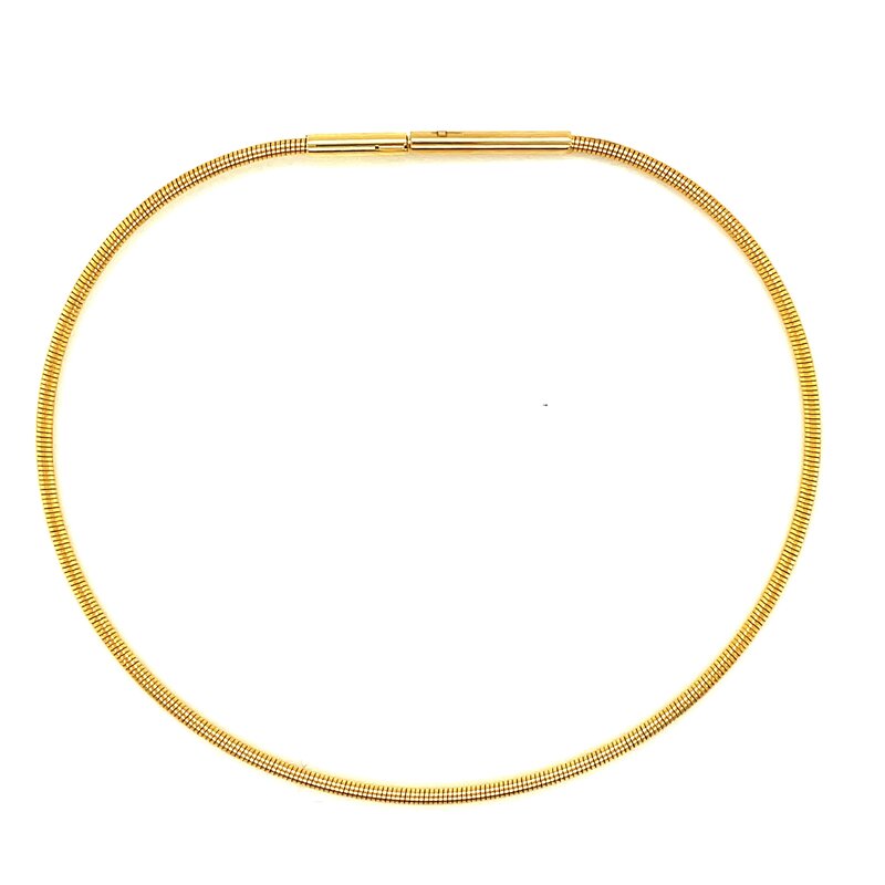 Armreif: Tonda-Flex 1,40 mm vergoldet DCV Edelstahl vergoldet