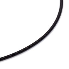 Armreif: Colour Spirale 2,00 mm schwarz Sonderlnge