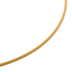 Colour Spirale 1,40 mm metallic-gold Sonderlänge DCV vergoldet
