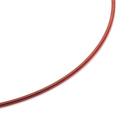 Colour Spirale 1,40 mm rot Sonderlänge DCV Edelstahl