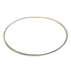 Colour Cable (2F) 0,50 mm 5-reihig blau & vergoldet 55 cm DCV Edelstahl vergoldet