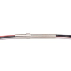 Colour Cable (2F) 0,50 mm 5-reihig schwarz & rot 55 cm DCV Edelstahl