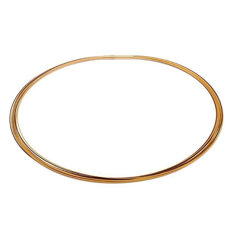Colour Cable (2F); 0,50 mm; 12-reihig; metallic-gold & braun Sonderlnge