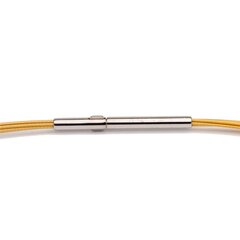 Colour Cable 0,50 mm 5-reihig metallic-gold 38 cm DCV Edelstahl