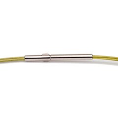 Colour Cable 0,50 mm 5-reihig grün 38 cm DCV Edelstahl