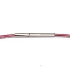 Colour Cable 0,50 mm 5-reihig pink 38 cm DCV Edelstahl