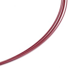 Colour Cable 0,50 mm 5-reihig pink 42 cm DCV vergoldet