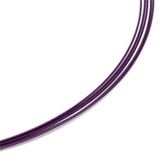 Colour Cable 0,50 mm 5-reihig violett 38 cm DCV vergoldet