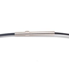 Colour Cable 0,50 mm 5-reihig schwarz 38 cm DCV vergoldet