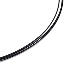 Colour Cable 0,50 mm 5-reihig schwarz 40 cm DCV vergoldet