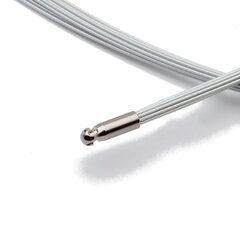 Colour Cable 0,50 mm 12-reihig perlsilber 42 cm W.-Schließe Edelstahl