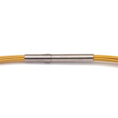 Colour Cable 0,50 mm 12-reihig metallic-gold 38 cm DCV vergoldet