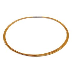 Colour Cable; 0,50 mm; 12-reihig; metallic-gold 40 cm DCV Edelstahl