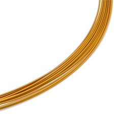 Colour Cable 0,50 mm 12-reihig metallic-gold 42 cm DCV vergoldet