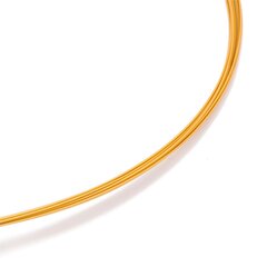Colour Cable 0,50 mm 12-reihig metallic-gold Sonderlänge W.-Schließe vergoldet