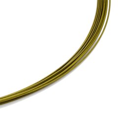 Colour Cable 0,50 mm 12-reihig grün 38 cm DCV Edelstahl