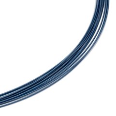 Colour Cable 0,50 mm 12-reihig blau 38 cm DCV Edelstahl