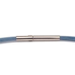 Colour Cable 0,50 mm 12-reihig blau 38 cm DCV vergoldet