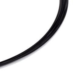 Colour Cable 0,50 mm 12-reihig schwarz 38 cm DCV Edelstahl