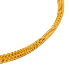 Seil 0,36 mm 33-reihig vergoldet 40 cm DCV vergoldet