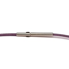 Colour Spirale 1,40 mm violett 38 cm DCV Edelstahl