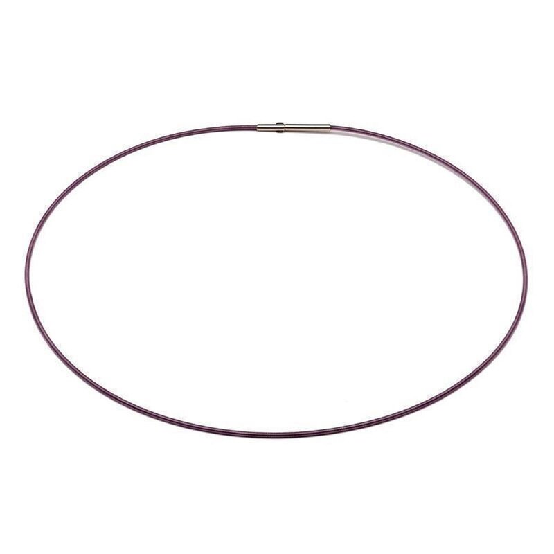 Colour Spirale; 1,40 mm; violett 40 cm DCV Edelstahl