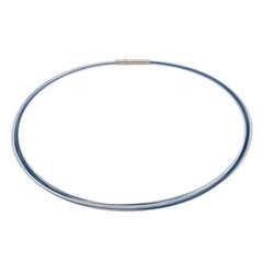 Colour Cable (2F); 0,50 mm; 12-reihig; perlsilber & blau