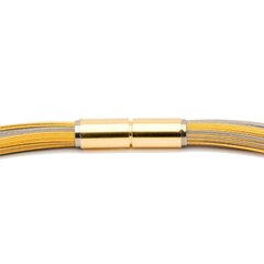 Seil 0,36 mm 115-reihig bicolor 55/60 Sonderlnge DCV vergoldet
