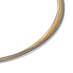 Seil 0,36 mm 23-reihig bicolor DCV Edelstahl
