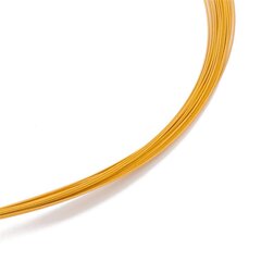 Seil 0,36 mm 23-reihig vergoldet W.-Schliee vergoldet