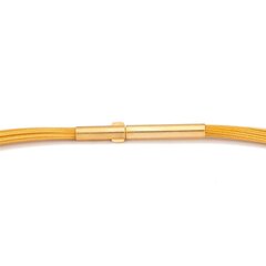 Seil 0,36 mm 23-reihig vergoldet 42 cm DCV Edelstahl vergoldet
